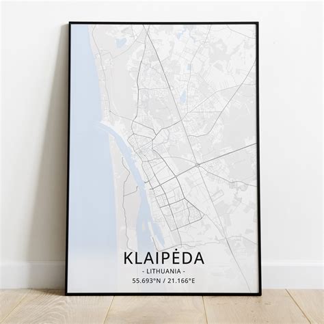 Žemėlapis su Klaipėdos darželių lokacijomis