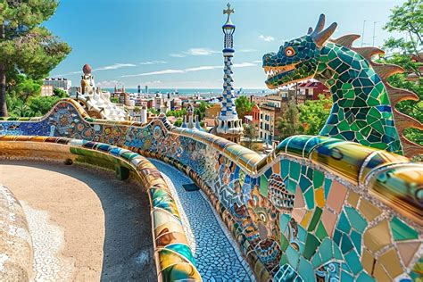 Park Güell mozaikos