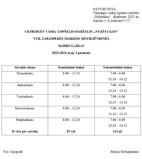 Registracijos procesas vaikų darželiui