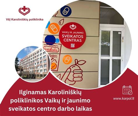 Karoliniškių poliklinikos vaikų skyriaus interjeras