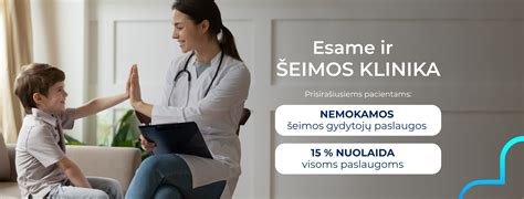 šeimos medikas konsultuoja