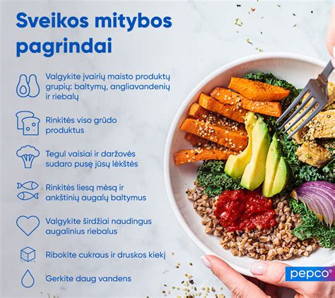 Sveikos mitybos pavyzdžiai