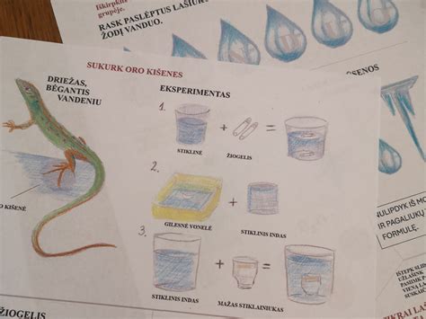 vaikai atlieka eksperimentus su rinkiniu