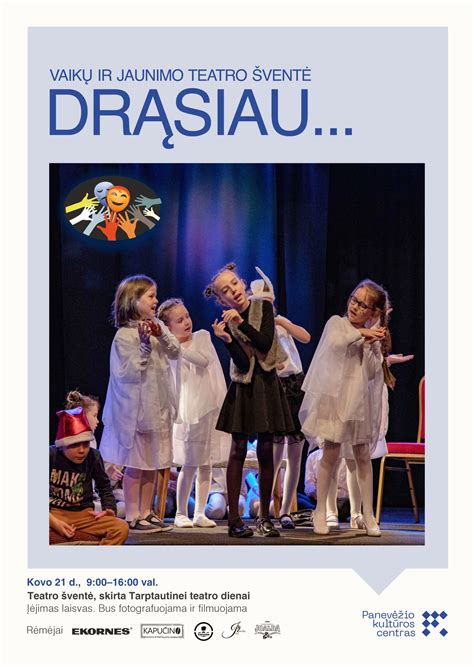 vaikų teatro studijos
