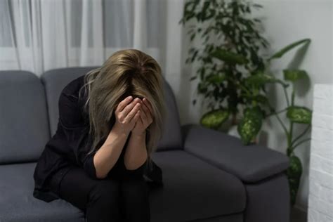 woman experiencing emotional distress after abortion