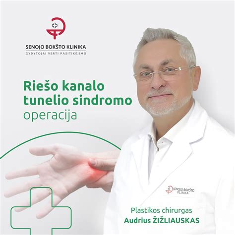 simptomai riešo kanalo sindromo