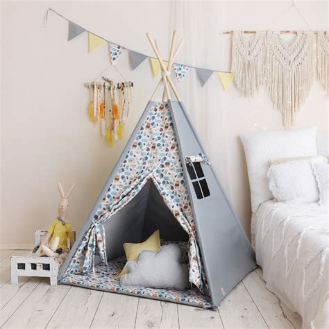 Vaikiškos palapinės matmenų palyginimas