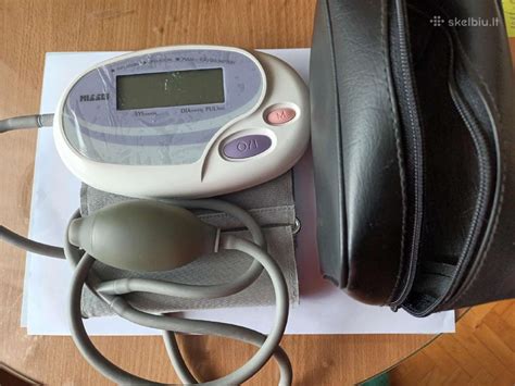 Diagrama, iliustruojanti kraujo spaudimo matavimo procesą