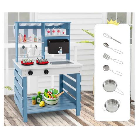 vaikiškos virtuvėlės su įvairiais priedais