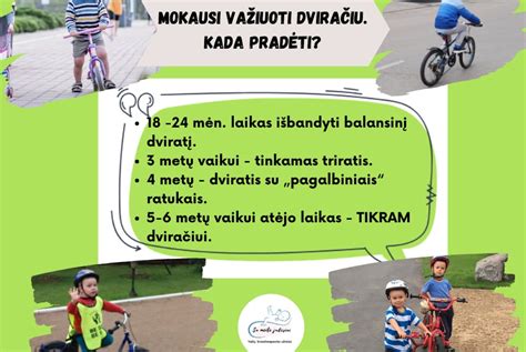 vaikas mokosi važiuoti dviračiu
