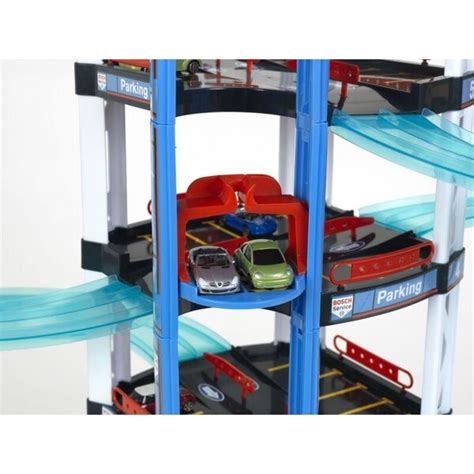 Vaikiškas garažas su automobiliais