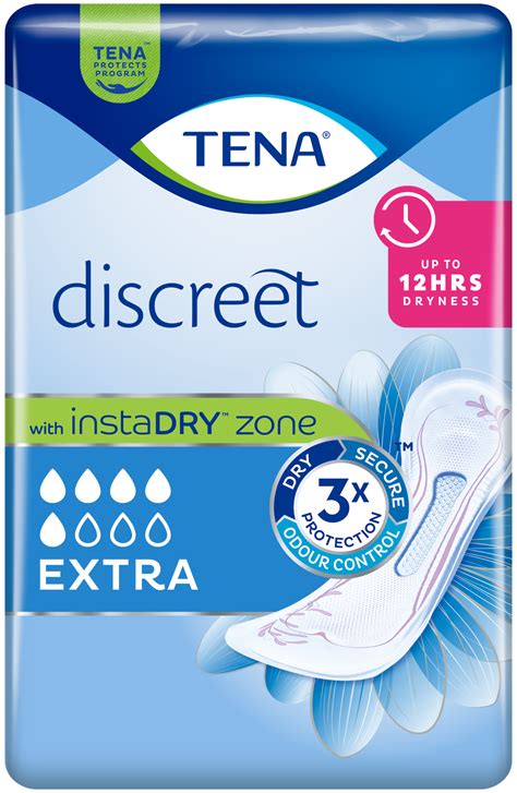 Infografika apie TENA Pants Discreet Plus Medium savybes