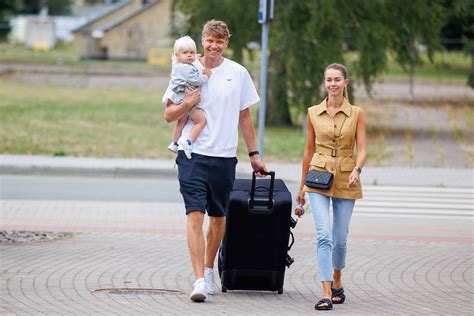 Lina Budzeikaitė su sūnumi Augustu