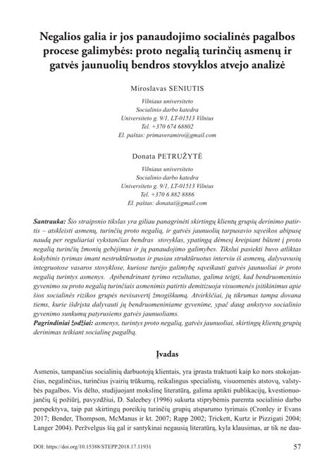 Asmenų, turinčių negalią, socialinės integracijos svarba