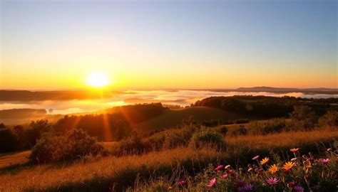 Saulė danguje su spinduliais