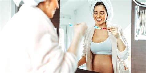 Burnos ertmės priežiūra nėštumo metu