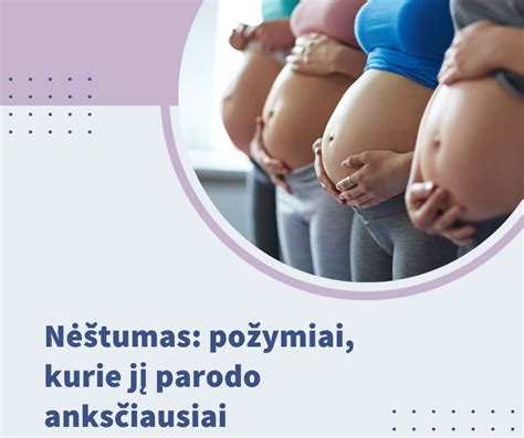 Gimdymo požymiai