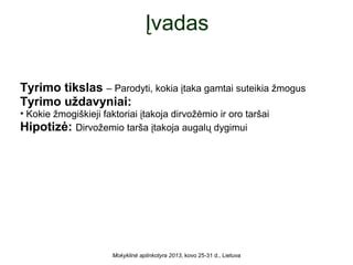 Skirtingų paros laikų įtaka žmogaus charakteriui