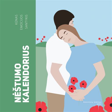 kalendorius su pažymėtomis nėštumo ir gimdymo atostogomis