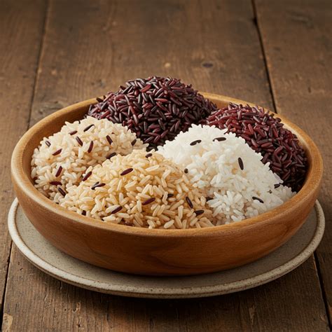 Įvairių rūšių ryžiai