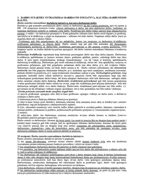 Simbolinė iliustracija, vaizduojanti darbo sutarties apsaugą