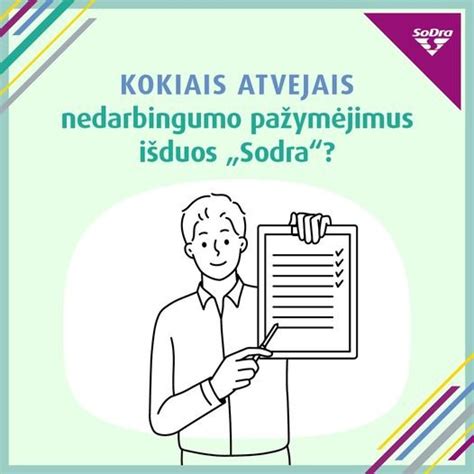 Infografika apie nedarbingumo pažymėjimų išdavimo statistiką