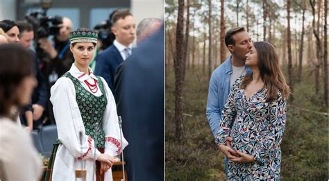 motina su vyru laukia kūdikio