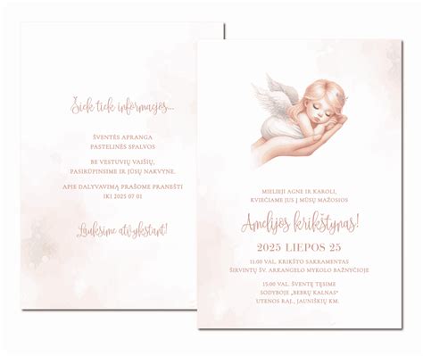 iliustracija su angeliuku ir kūdikiu danguje