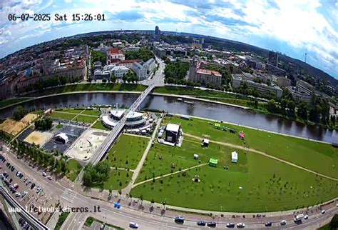 Raseinių miesto panorama