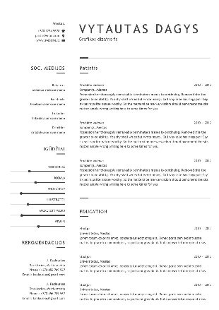 Rankraštis su motyvaciniu laišku