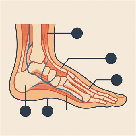 vaiko pėdos anatomija