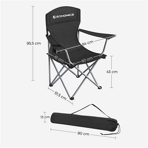 turistinės kėdės matmenys ir medžiagos