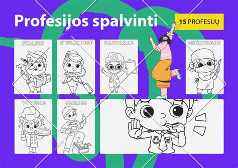 Daugybė viščiukų spalvinimui