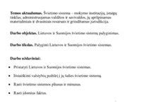 Švietimo sistemos skirtingose šalyse