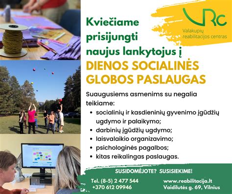 Infografika: Kaip gauti socialinės globos paslaugas