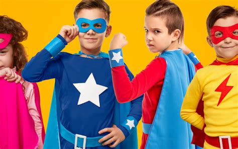 Superherojų kostiumai vaikams