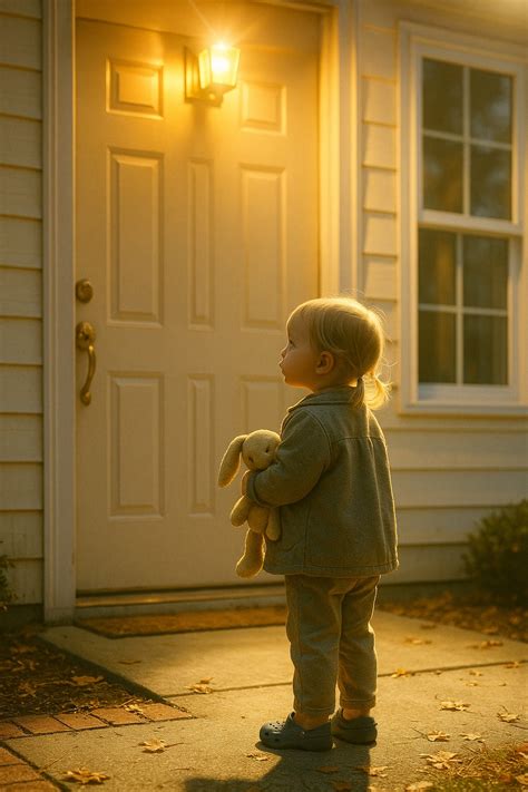 Motina su vežimėliu laukia prie kavinės durų