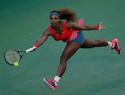Serena Williams teniso aikštėje