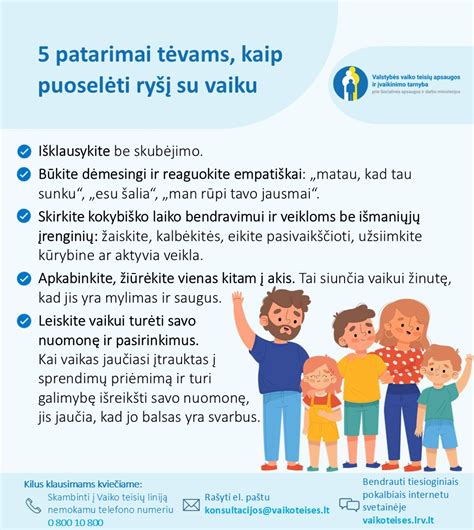 Vaiko teisių gynimo principai