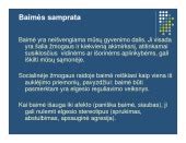 Vaikų baimių įveikimo strategijos