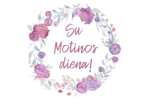 Motinos dienos atvirukas