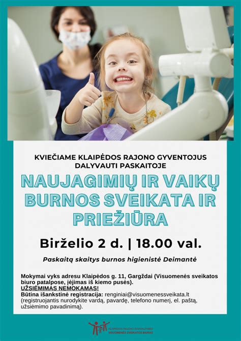 Vaikų burnos sveikata