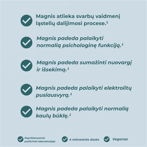 Infografika su magnio trūkumo simptomais