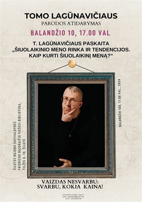 Tomo Lagūnavičiaus portretas