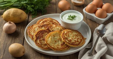 Įvairūs bulvinių blynų patiekimo variantai vaikams