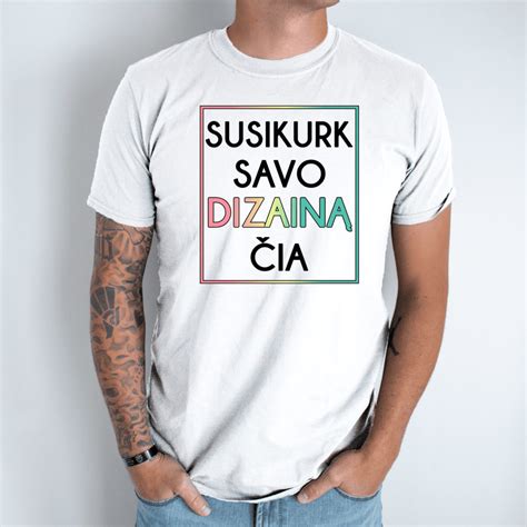 Grafikas su mėnesiais ir atitinkamais marškinėlių dizainais