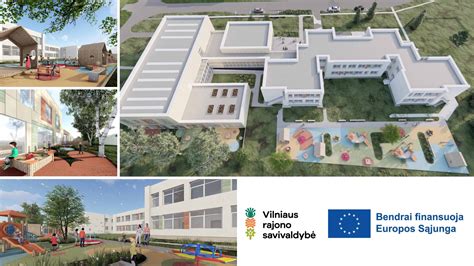 architektūrinis naujo darželio projektas