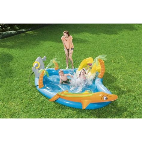 vaikiški baseinai su čiuožykla