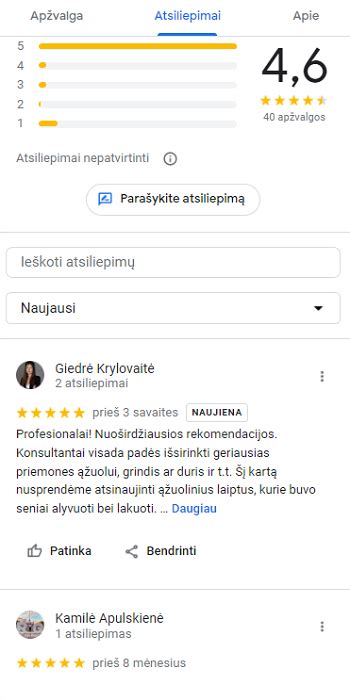 Atsiliepimai apie vaikiškų prekių parduotuvę