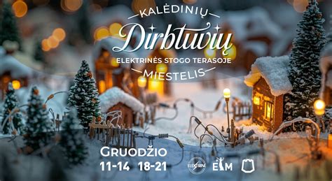 Kalėdinių dirbtuvių pavyzdys